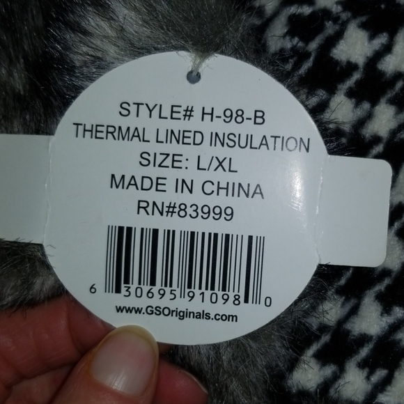 G&S Originals thermal lined insulation faux fur hat - Picture 6 of 7